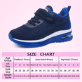 thumbnail image 6 of JOYFON Kids Running Shoes for Boys Girls Children Tennis Sports Athletic School Walking Sneakers BlackBlue Big Kids Size 7, 6 of 6