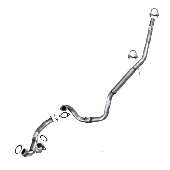 Northeastern Exhaust Y-Pipe & Resonator Pipe Kit Fits 2008-2010 Dodge Grand Caravan 4.0L - Direct Fit | Stainless Steel