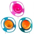 thumbnail image 4 of Baby Gyro Bowl 360 Degree Rotation Spill Resistant Kids Feeding Dish Bowl, 4 of 7