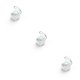 thumbnail image 4 of Auriculares Bluetooth recargables sweethay con Micrófono Cancelación de ruido estuche de carga Blanco 3piezas, 4 of 8