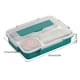 thumbnail image 5 of Toystoory Fiambrera Caja de alimentos a prueba de fugas de acero inoxidable Contenedor de almacenamiento de comidas con aislamiento térmico, Verde, L Suministros térmicos verde L Toystoory HA006687-06, 5 of 6