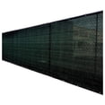 thumbnail image 2 of Drevy 5'x50' 5ft Tall Black Fence Privacy Screen Windscreen Shade Cover Mesh Fabric (Aluminum Grommets) Home, Court, or Construction, 2 of 7