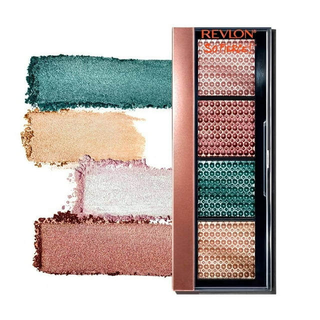 Paleta de sombras Revlon so fierce prisma quad slight flex 6 g