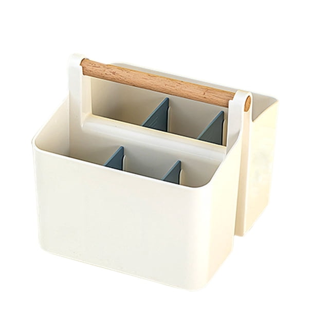 Handheld Color Pen Marker Pen Storage Box Divided Into Compartments Large Capacity Pen Holders Organizing Student Brushes Desktop Stationery Storage Box