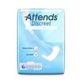 thumbnail image 3 of Attends Discreet Liners, Light Absorbency, One Size Fits Most (6 Inch Length), 28 Count, 3 of 6