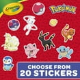 thumbnail image 5 of Crayola Pokémon Coloring Book with Stickers for Kids Ages 3 to 6, 5 of 7