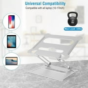 Adjustable Foldable Laptop Stand Aluminum Notebook Riser Computer Holder