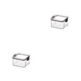 thumbnail image 3 of Ounissouiy Contenedor de almacenamiento de alimentos, cocina, nevera, despensa, dispensador, organizador de aperitivos, artículos para el hogar para 460ML 2piezas Ounissouiy CBP196830, 3 of 6