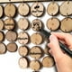 thumbnail image 2 of Advancent Tablero de cuenta regresiva de madera, placa de calendario, decoración de pared de ambiente cálido elegante Natural, manualidades para boda, Decoración del hogar JM01090 Advancent HA011602-04, 2 of 6