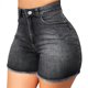 thumbnail image 1 of Pantalones cortos de mezclilla rotos para mujer a la moda, pantalones vaqueros rasgados de cintura alta, Pantalones ajustados Fridja  fhjkhfk459461, 1 of 6