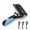Blue, variant on 3-in-1 Pink Pet Dematting, Deshedding and Undercoat Tool for Cats, Dogs and Horses