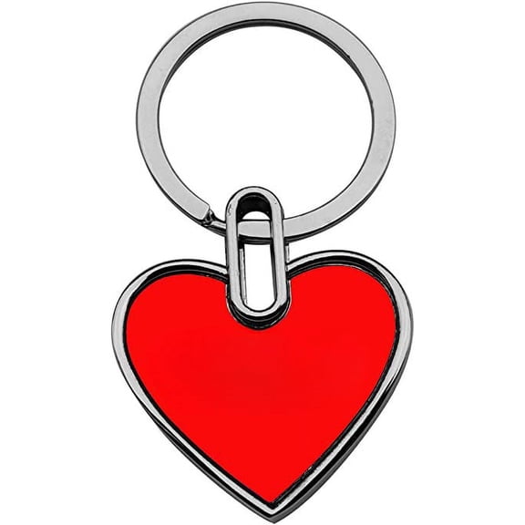 Gifts Infinity High-Quality Key Chains. (Heart #2 Red)