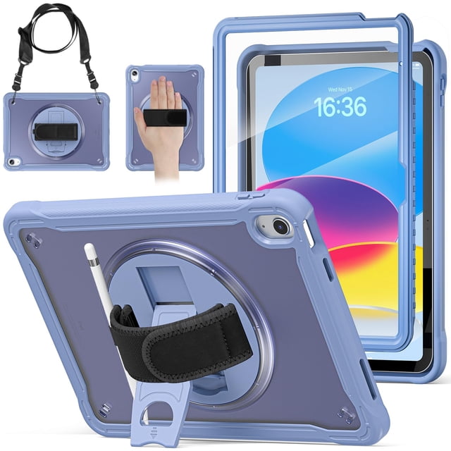 Funda BraencStock para iPad 11.ª generación de 11 pulgadas con accesorios