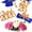 Orange Blue, variant on Double-sided 16 PCS Graduation Cake Toppers โ Orange Blue Class of 2026 Centerpieces Picks for Graduation Theme Party Decorations Supply, Graduation Party Decorations