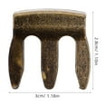 thumbnail image 2 of KONTONTY Golden Metal Violin Practice Mute for Quiet Sessions with Durable Claw Design Fits Violin Bridge, 2 of 7