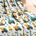 thumbnail image 3 of Cartoon Construction Vehicles Safety Signs Blanket,Comfortable Soft Flannel Throw Blanket,All Season,Warm Lightweight Blankets for Sofa Bed Couch Living Room Chair,30"x40", 3 of 4
