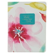 Heartfelt Journal Make Every Day Count Pink Daisies, W/Ribbon 240 Lined Pages, Handy-Sized Flexcover Faux Leather, 7.2 X 5.4 (Hardcover)