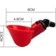 thumbnail image 4 of 10 Uds Cken automático/bebederos para aves/Ers con bandejas Irrigat S rojo, 4 of 5