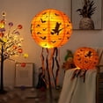 thumbnail image 4 of Home Decoration Halloween Paper Orange With LED Lights Halloween Paper Orange With LED Lights, 4 of 9