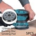 thumbnail image 4 of ODOMY Backing pad for Makita Random Orbit Sander 5-inch Dia 8 Hole Round Backing Pad Hook, 4 of 15