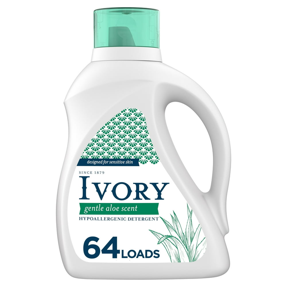 Ivory Gentle Aloe Scent Laundry Detergent, Designed For Sensitive Skin