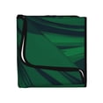 thumbnail image 3 of LNWH Bath Towel, Gradient Emerald Abstract Line Pattern Absorbent Coral Fleece Bath Towel for Bathroom, Gym, Beach-27x55in, 3 of 8