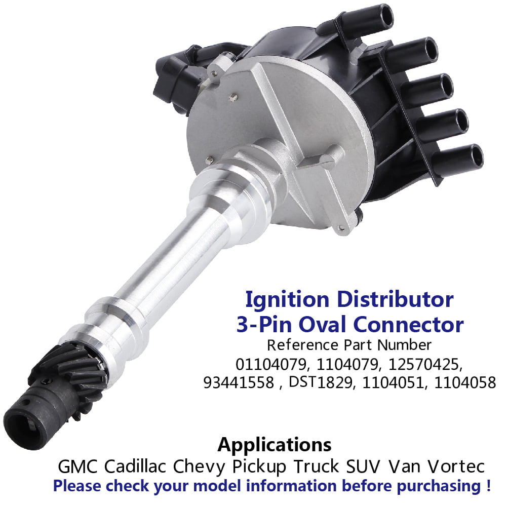 Billet Ignition Distributor for GMC Cadillac Chevy Pickup SUV Van Vortec 5.7 5.0 