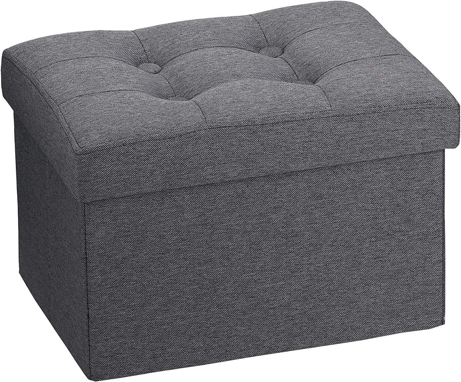 Small Folding Storage Ottoman ,Foot Rest Stool Short Ottoman,Foot Rest