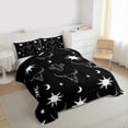 thumbnail image 3 of Manfei Rustic Bull Skull Full Size Comforter Sets,Desert Plant Cactus Bedding Comforter Set,Sun Moon Pattern Bedding Sets For Men Women,Microfiber Bedroom Decor Reversible,3 Pieces, 3 of 8