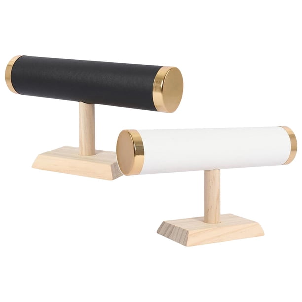 Soporte de Exhibición de Joyería para Pulseras Elegante y Práctico Blanco
