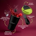 thumbnail image 2 of Vaso Térmico Doble Pared de Acero Inoxidable Steiner 560 ml con Correa,  Negro, 2 of 6