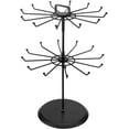 thumbnail image 7 of MyGift Jewelry Organizer Tower, Bracelet Display Stand, Black Metal, 7 of 7
