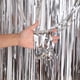 thumbnail image 2 of 3 ft x 6 ft Foil Curtains Metallic Foil Fringe Curtain for Birthday Engagement Baby Shower Party Photo Wedding Event Decor, 2 of 5