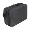 thumbnail image 2 of Bolsa de transporte para controlador RC, color negro, ajustable, con divisor, portátil, de tela Oxford, ligera, resistente, con cierre de cremallera. L, 2 of 10