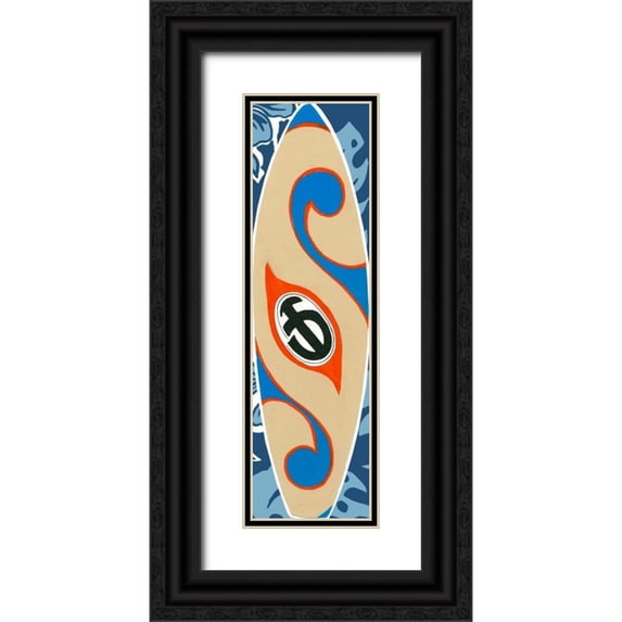 Harper, Ethan 10x24 Black Ornate Wood Framed with Double Matting Museum Art Print Titled - Endless Summer V