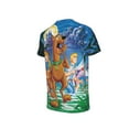 thumbnail image 6 of Scooby Doo Boys Girls T-Shirts Graphic Print Short Sleeve Tops Casual Crew Neck T-Shirt Streetwear for Youth Kids, 6 of 8