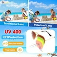 thumbnail image 2 of Lakihair 1 Pair Kids Sunglasses for Boys Girls UV Protection Polarized Kids Aviator Sunglasses, 2 of 4