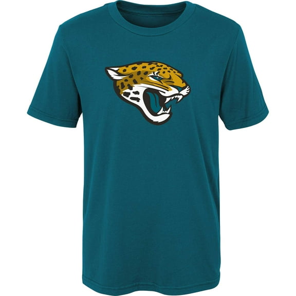 Preschool Teal Jacksonville Jaguars Primary Logo T-Shirt