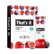 That's it. Apple + Fig Fruit Bars (12 Pack)