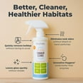 thumbnail image 3 of Premium Oxyfresh Terrarium Cleaner – Professional Amphibian & Reptile Terrarium Smell Eliminator – Safe & Quickly Removes Waste & Odors – Streak Free Glass – Bleach Free, 3 of 10
