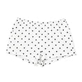 thumbnail image 4 of Uobin Women’s Polka Hooded Shorts Two Long Sleeve Oversized Hoodie And Matching Shorts Y2K Sweatsuits, 4 of 5