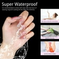 thumbnail image 4 of 25pcs Double Sided Adhesive Fake False Nails Extension Tapes Glue Stickers, 4 of 5