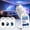 3 Films, variant on Growbyways 5D Holographic Night Light Projector,Plug And Play Hd Smart Dynamic Ocean Galaxy Star Projector Night Light, 360° Adjustable Ceiling Projector For Bedroom,12 Projection Films