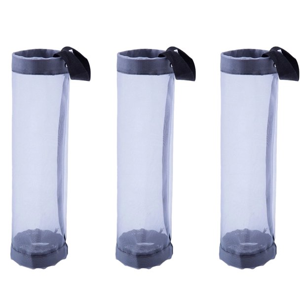 Soporte para bolsa de plástico, dispensadores de almacenamiento colgantes de malla transpirable, bolsa de supermercado para reciclaje