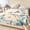 Beige, variant on Twin Sze Fitted Sheet Set - Sunflower Farmhouse 2 Piece Bedding Sets 16" Deep Pocket Fitted Sheet with 1 Pillowcase, Spring Summer Retro Butterfly Flowers Brushed Microfiber Hotel Luxury Bed Sheets