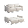 thumbnail image 2 of Ilios Innova | Sofá Cama Moderno con Relleno de Espuma | Tela de Poliéster | Estructura de Madera, 2 of 9