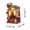 CC, variant on Miniature Building Block Refrigerator Sticker Puzzle, Wooden Cabin Model Magnetic Suction Kit, Exquisite Tiny House Detail, Creative Fridge Magnet Decoration for Kitchen Office