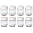 thumbnail image 1 of Set de 8 tarros de cristal para máquina de yogur Euro Cuisine, 1 of 7