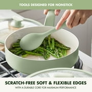 GreenPan Essence 17-Piece Ceramic Nonstick Cookware – Toxin-Free, Dishwasher & Oven Safe, Green