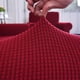 thumbnail image 3 of Sofá elástico Funda de sofá Funda de sofá de muebles Sofá suave con fondo elástico Espuma antideslizante Red_Size S Soledad Funda de cojín para asiento de sofá, 3 of 8